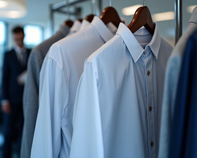 Professional dry cleaning service in London showcasing pristine garment care