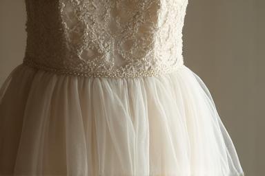 Professional wedding dress cleaning service with expert care